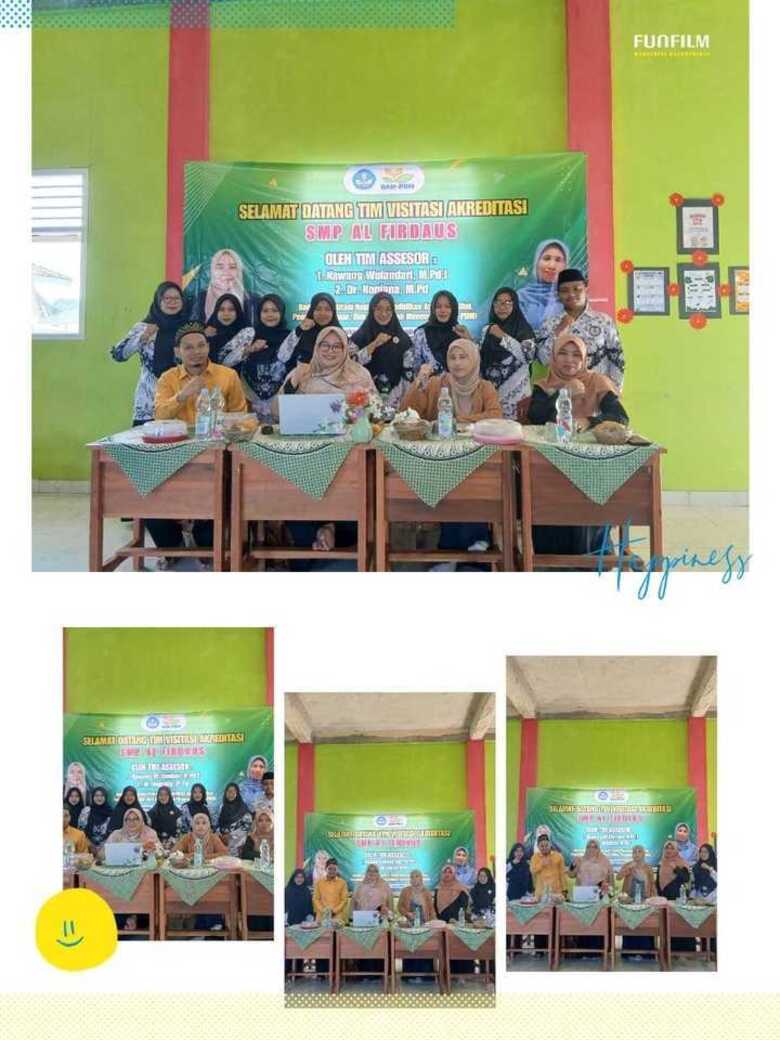 Asesor BAN-PDM Lakukan Visitasi Akreditasi di SMP Al Firdaus Lampung Timur